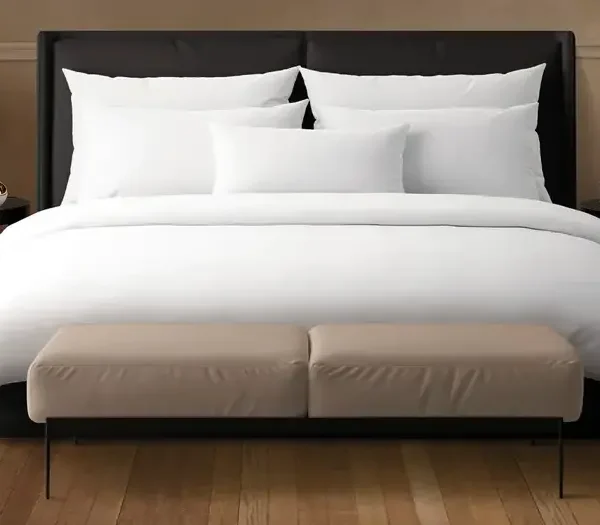 100% pure white Egyptian duvet cover set including 2 pillow cases