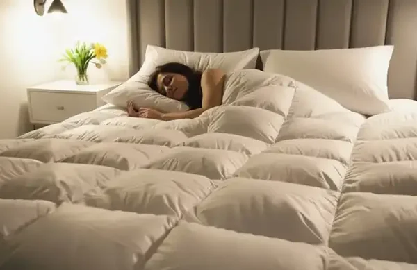 Winter weight Canadian goose down duvet 13.5 tog rated