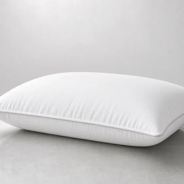 Siberian Goose Down Pillow Luxury Bedding Company Siberian goose down pillow with piped edge